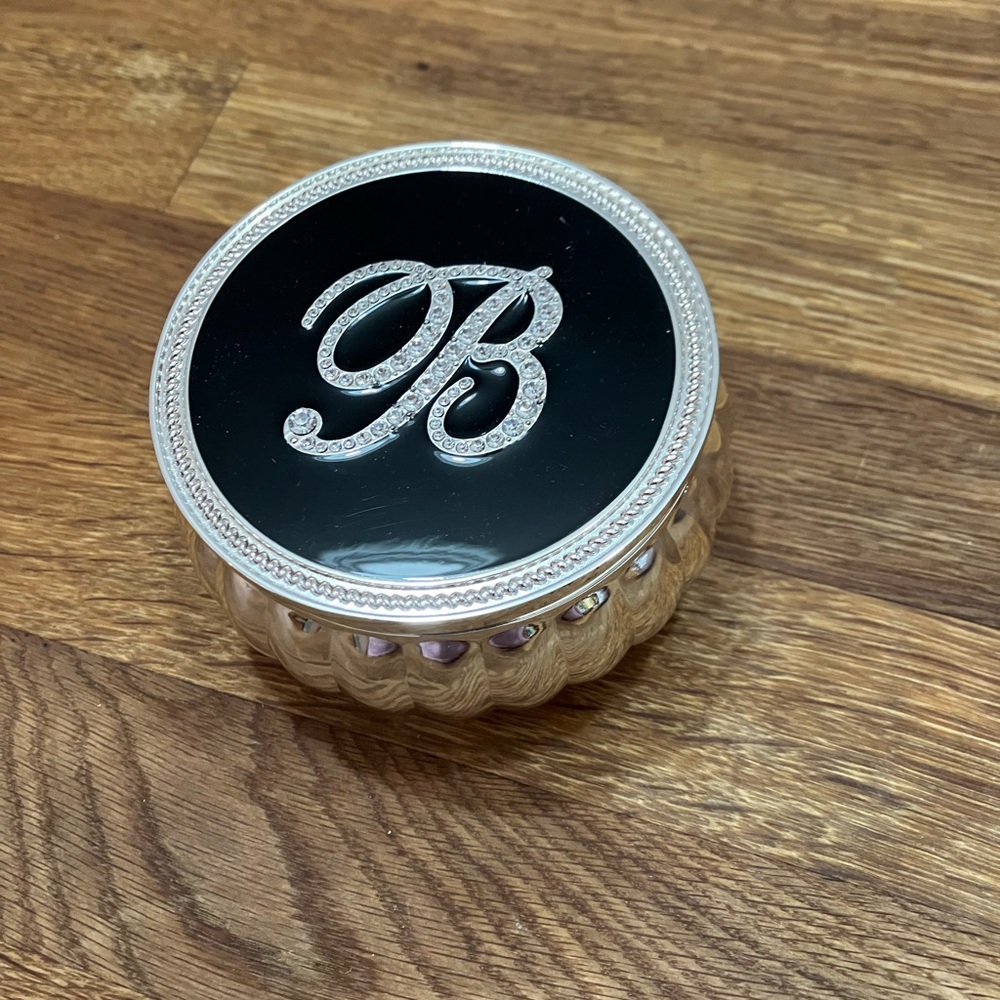 Black and Silver Monogrammed jewelry box